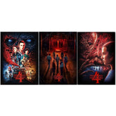 Stranger Things 3D Poster (3 in 1) - Vers.1