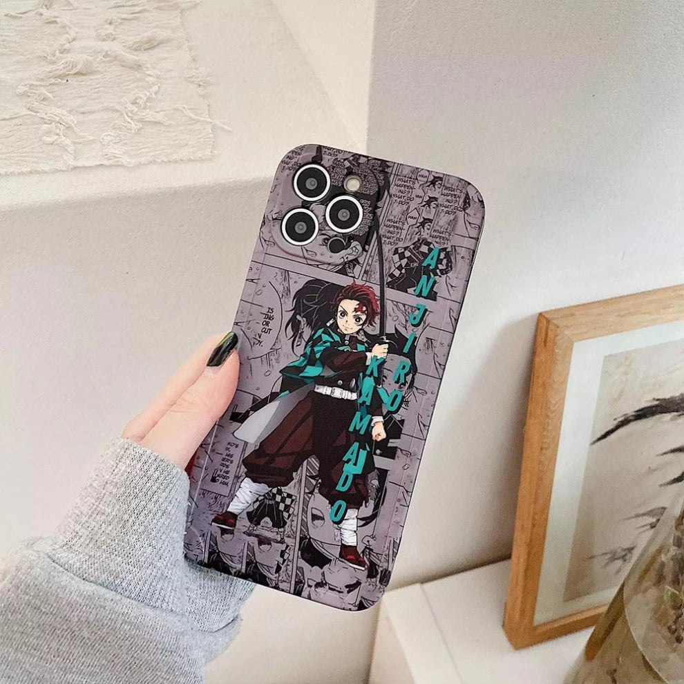 Anime Demon Slayer: Tanjiro Kamado Back Cover - Vers.01 (For iPhone XR, X-XS, X-XS Max)