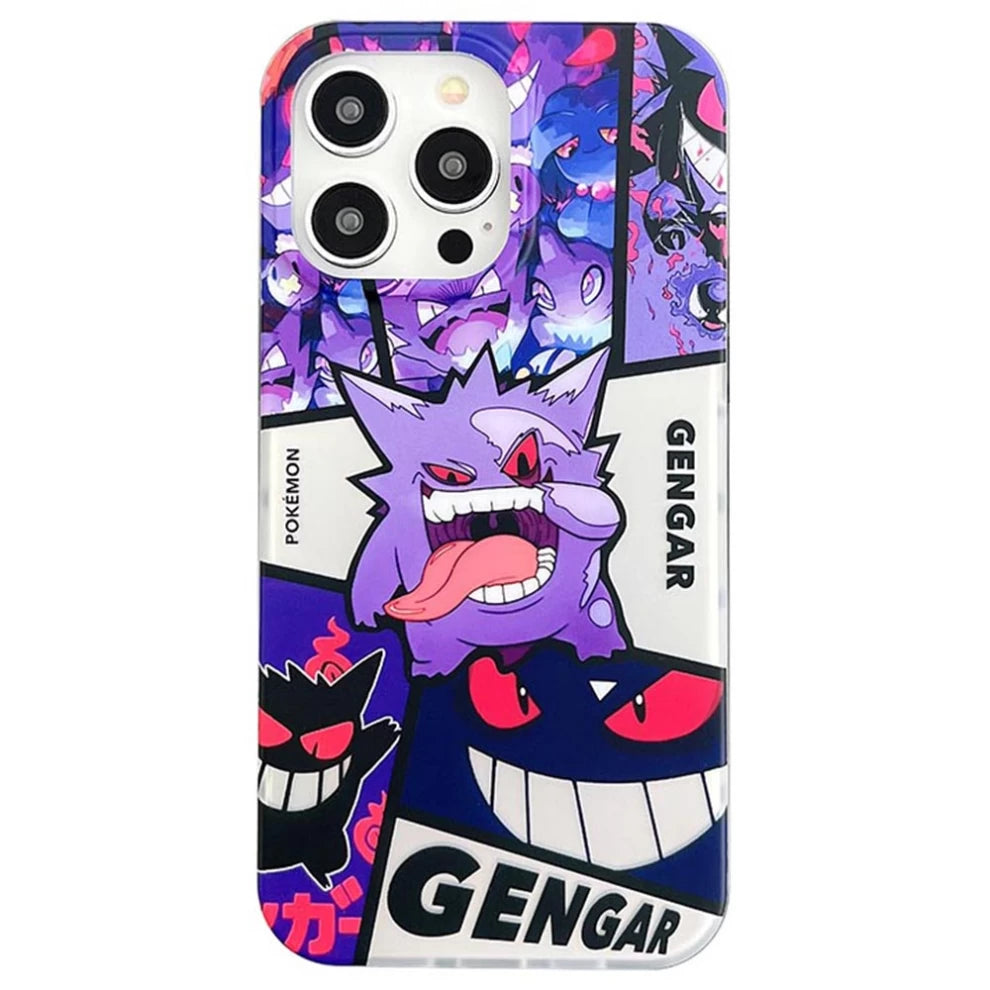 Anime Pokémon: Gengar Phone Case - Vers.1 (For iPhone)