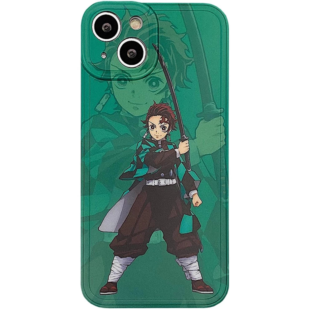 Anime Demon Slayer: Tanjiro Kamado Back Cover - Vers.06 (For iPhone XR, X-XS, X-XS Max)
