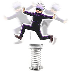 Jujutsu Kaisen Satoru Gojo Bobble Spring Figure – Car & Desk Decoration