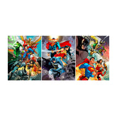 Super Heros 3D Poster (3 in 1) - Vers.1