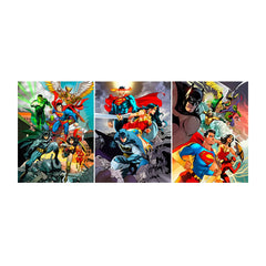 Super Heros 3D Poster (3 in 1) - Vers.1