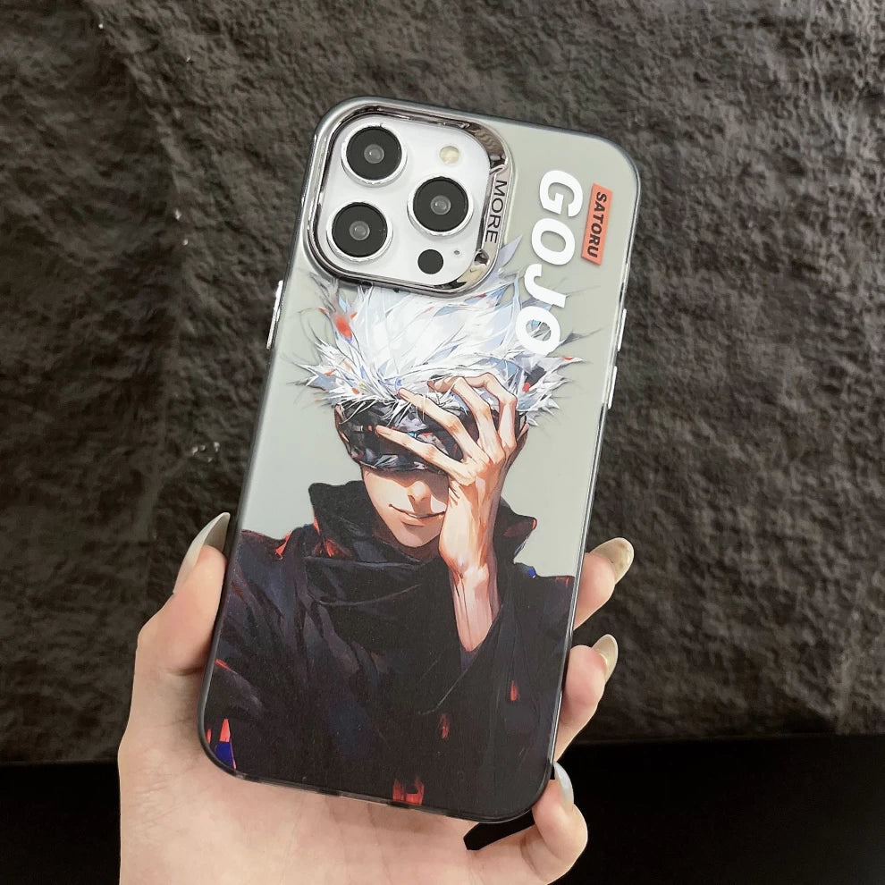 Anime Jujutsu Kaisen: Satoru Gojo Phone Case - Vers.15 (For iPhone)