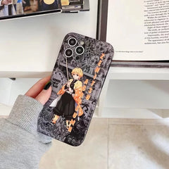 Anime Demon Slayer: Zenitsu Agatsuma Back Cover - Vers.02 (For iPhone XR, X-XS, X-XS Max)