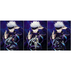 Anime Jujutsu Kaisen: Satoru Gojo 3D Poster (3 in 1) - Vers.1
