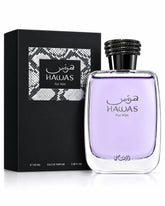 Rasasi Hawas Perfume for Men 100ml Eau de Parfum bottle and box