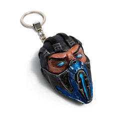 Handmade Sub-Zero Keychain – Mortal Kombat Inspired