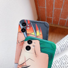 Anime One Piece: Roronoa Zoro Back Cover - Vers.02 (For iPhone XR, X-XS, X-XS Max)