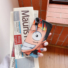 Anime One Piece: Monkey D. Luffy Back Cover - Vers.01 (For iPhone XR, X-XS, X-XS Max)