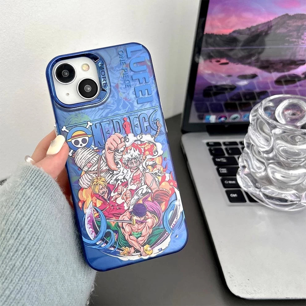 Anime One Piece: Monkey D. Luffy Phone Case - Vers.15 (For iPhone)