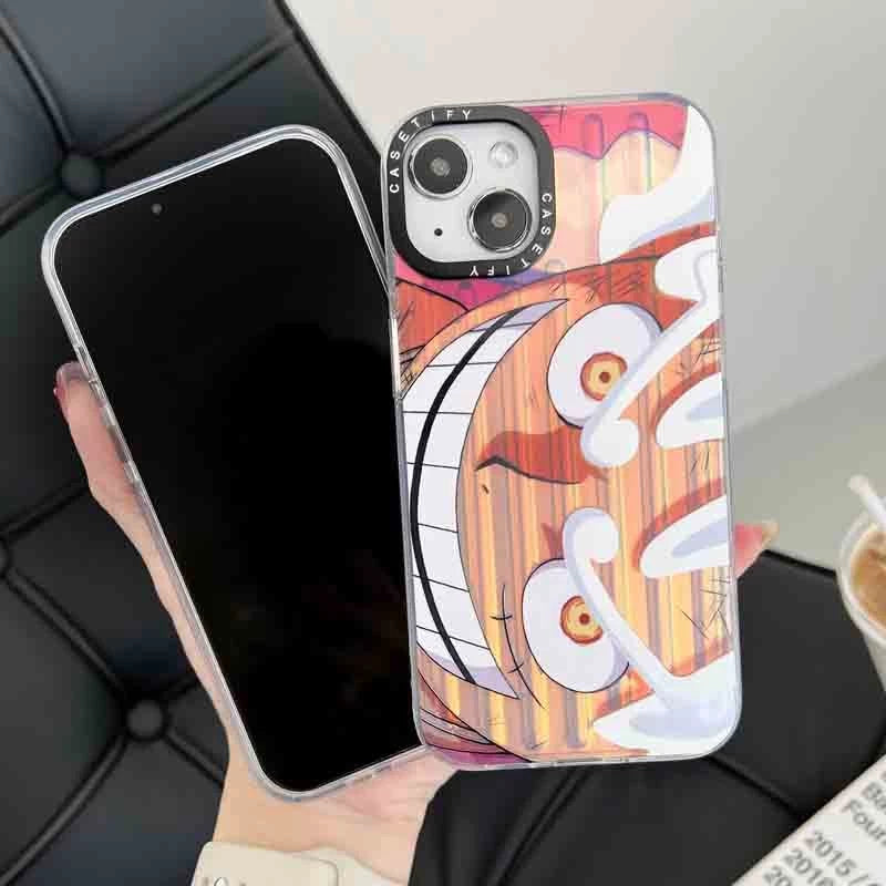 Anime One Piece: Luffy's Gear 5 Phone Case - Vers.2 (For iPhone)