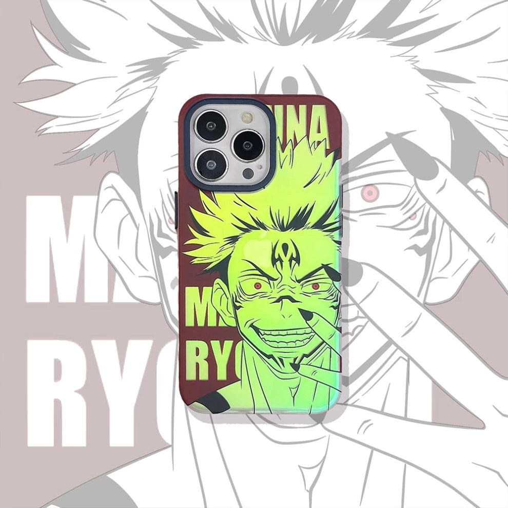 Anime Jujutsu Kaisen: Ryomen Sukuna Phone Case - Vers.2 (For iPhone)