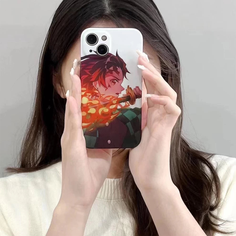 Anime Demon Slayer: Tanjiro Kamado Back Cover - Vers.10 (For iPhone XR, X-XS, X-XS Max)