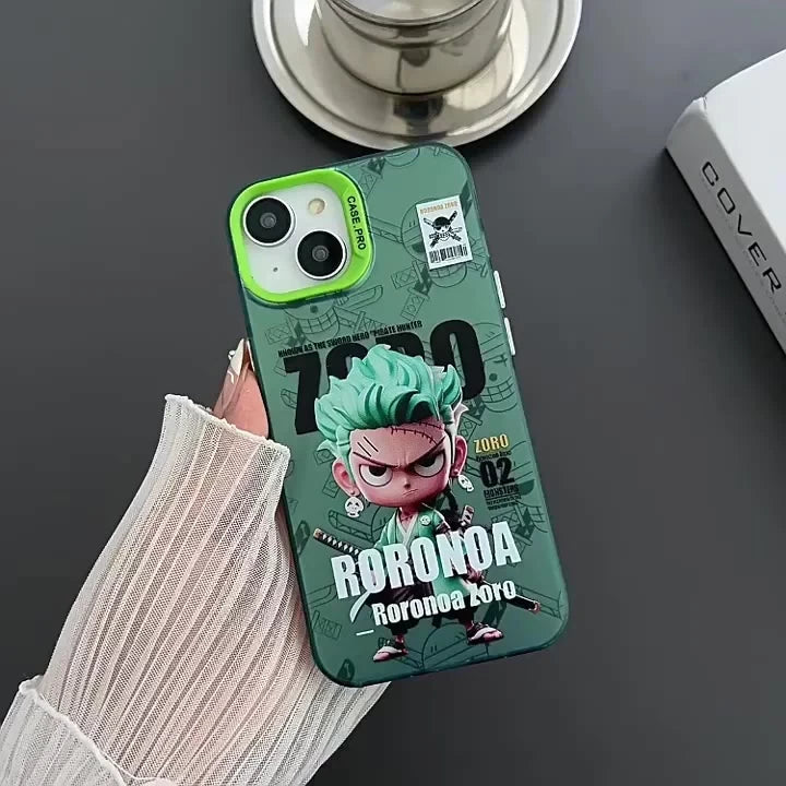 Anime One Piece: Roronoa Zoro Phone Case - Vers.2 (For iPhone)