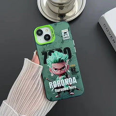 Anime One Piece: Roronoa Zoro Phone Case - Vers.2 (For iPhone)