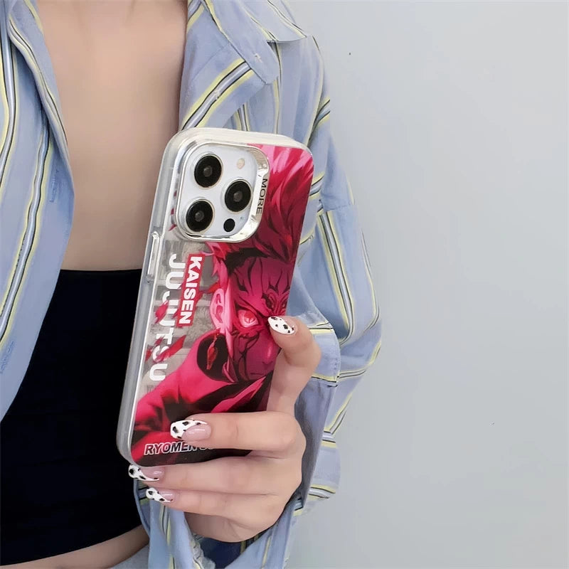 Anime Jujutsu Kaisen: Ryomen Sukuna Phone Case - Vers.32 For iPhone