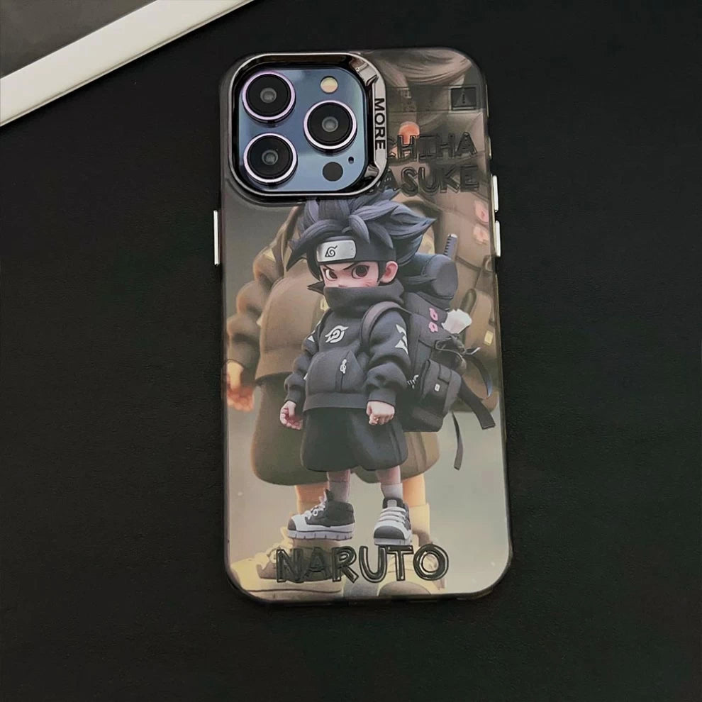 Anime Naruto: Sasuke Uchiha Phone Case - Vers.2 (For iPhone)