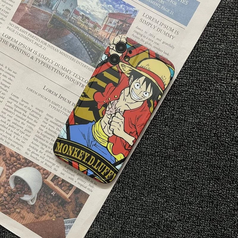 Anime One Piece: Monkey D. Luffy Back Cover - Vers.04 (For iPhone XR, X-XS, X-XS Max)