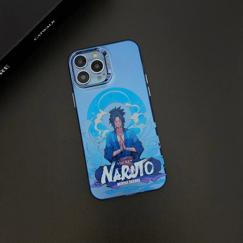 Anime Naruto: Sasuke Uchiha Phone Case - Vers.3 (For iPhone)