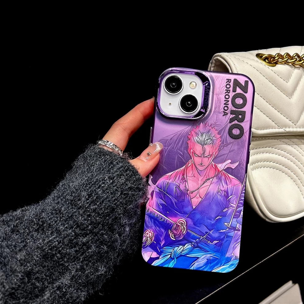 Anime One Piece: Roronoa Zoro Phone Case - Vers.19 (For iPhone)