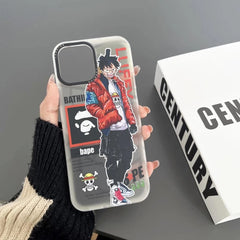 Anime One Piece: Monkey D. Luffy Phone Case - Vers.6 (For iPhone)