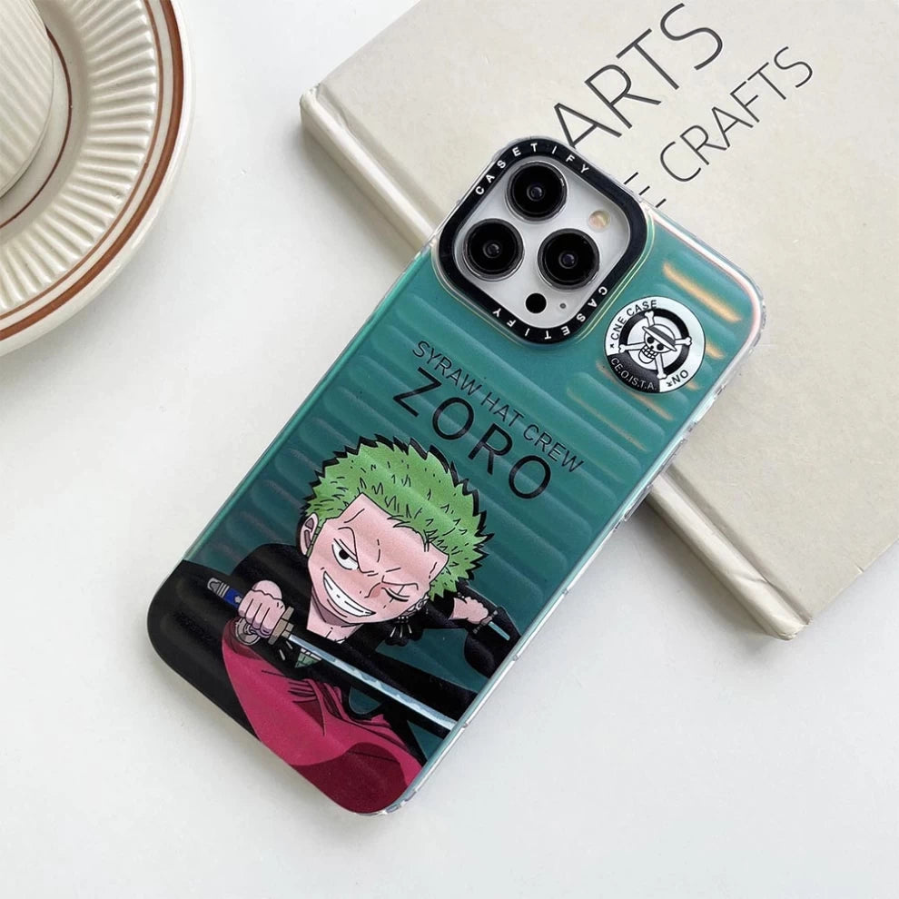 Anime One Piece: Roronoa Zoro Phone Case - Vers.10 (For iPhone)