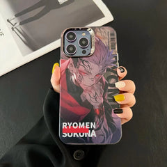 Anime Jujutsu Kaisen: Ryomen Sukuna Phone Case - Vers.1 (For iPhone)
