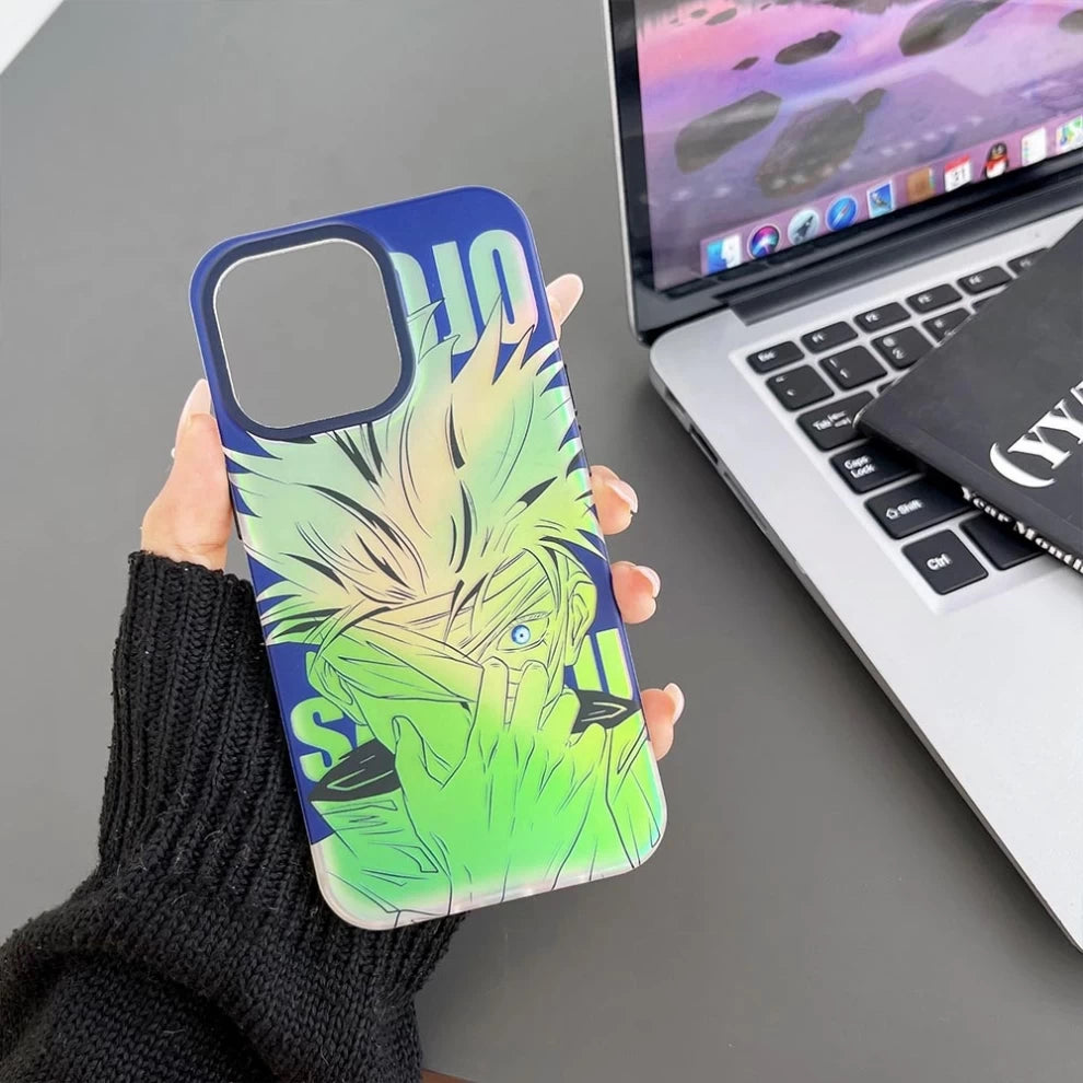Anime Jujutsu Kaisen: Gojo Satoru Phone Case - Vers.3 (For iPhone)