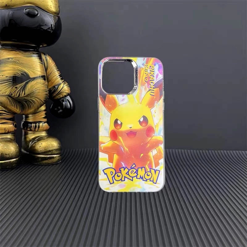 Anime Pokémon: Pikachu Phone Case (For iPhone)