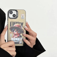 Anime One Piece: Monkey D. Luffy Phone Case - Vers.1 (For iPhone)