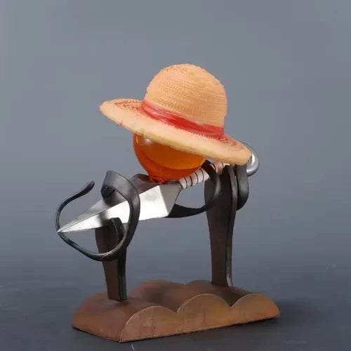 مجسمه كروس‌اوور انمي – ون بيس × دراغون بال × ناروتو – ديكور مكتبي