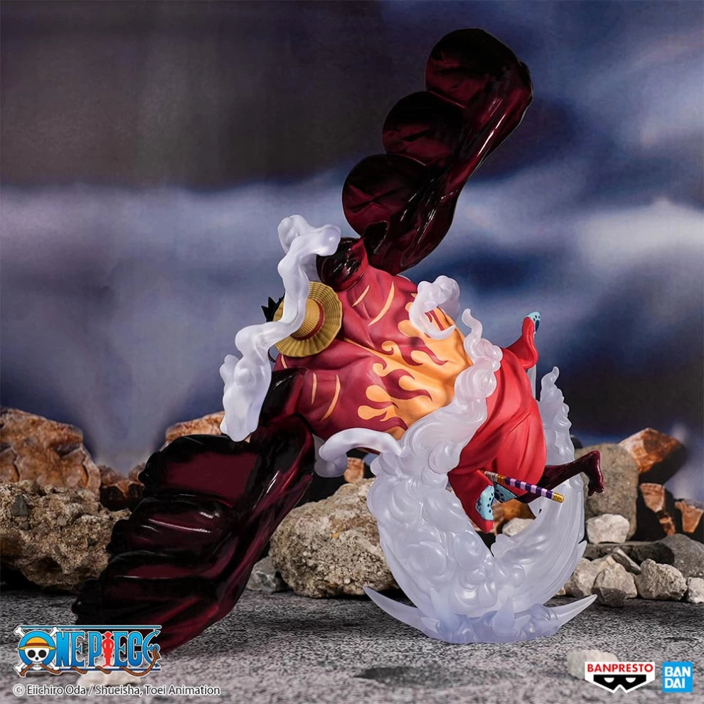 Bandai Banpresto One Piece Monkey D Luffy Luffytaro Figure 20cm – Original DXF Collectible