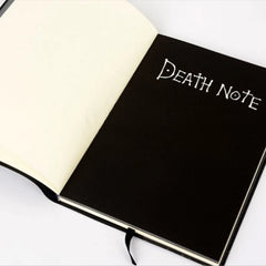 Anime Replica Death Note Notebook Scrapbook, Notebook, Notebook with Feather Pen, Black