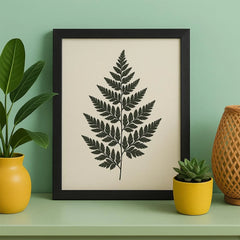 Black Photo Frame – 30x40 cm – Fiberboard – Without Acrylic