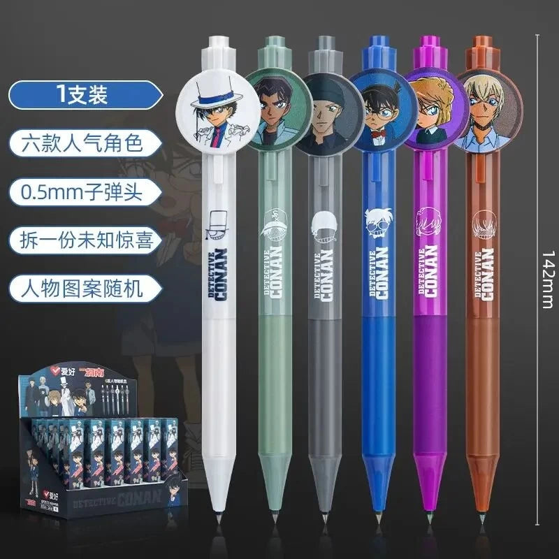 Detective Conan Character Gel Pen – 0.5mm Black Ink