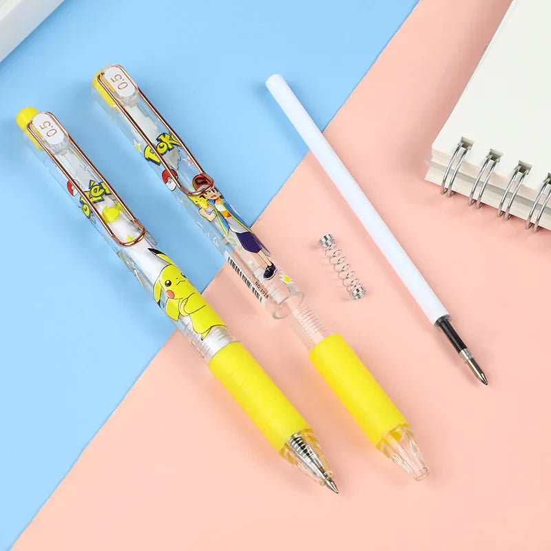 Anime Pokemon Creative Press Gel Pen Cute 0.5mm Black (1pcs Only)