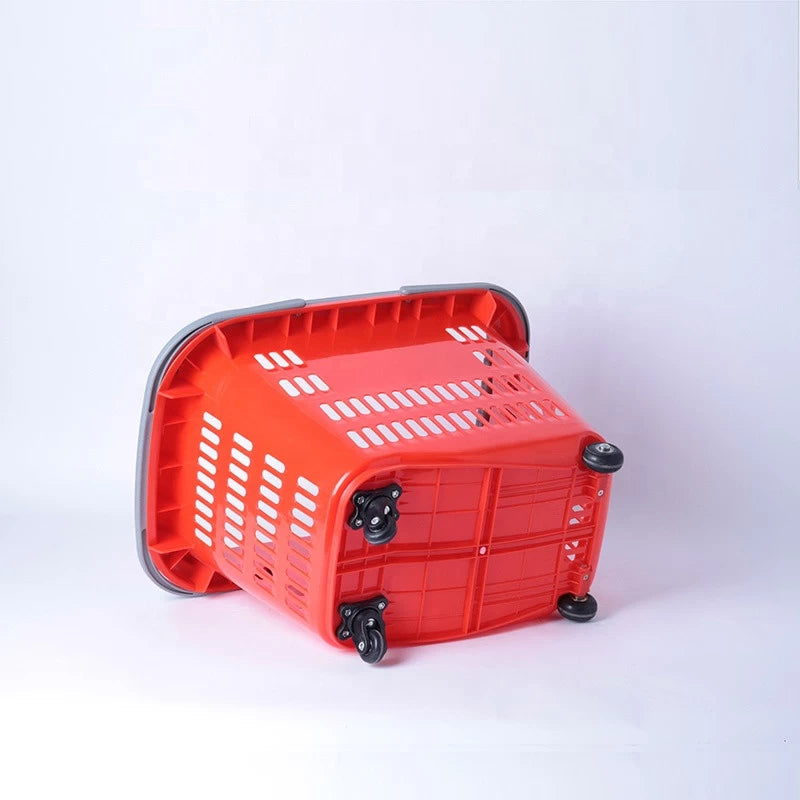 Plastic Handheld Shopping Basket – 30L Capacity