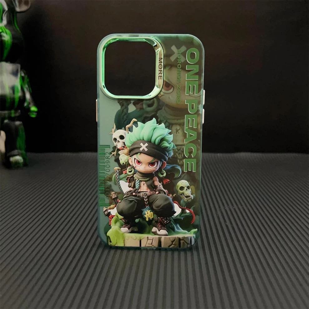 Anime One Piece: Roronoa Zoro Phone Case - Vers.7 (For iPhone)