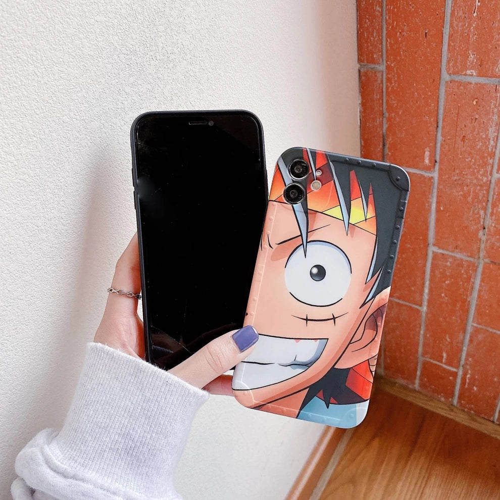 Anime One Piece: Monkey D. Luffy Back Cover - Vers.01 (For iPhone XR, X-XS, X-XS Max)
