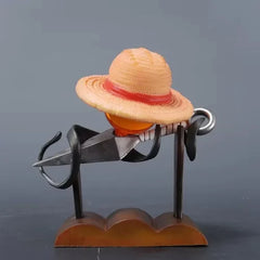 مجسمه كروس‌اوور انمي – ون بيس × دراغون بال × ناروتو – ديكور مكتبي