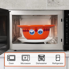 One Piece Ramen Bowl - Orange Anime Ceramic Bowl for Noodles and Soups