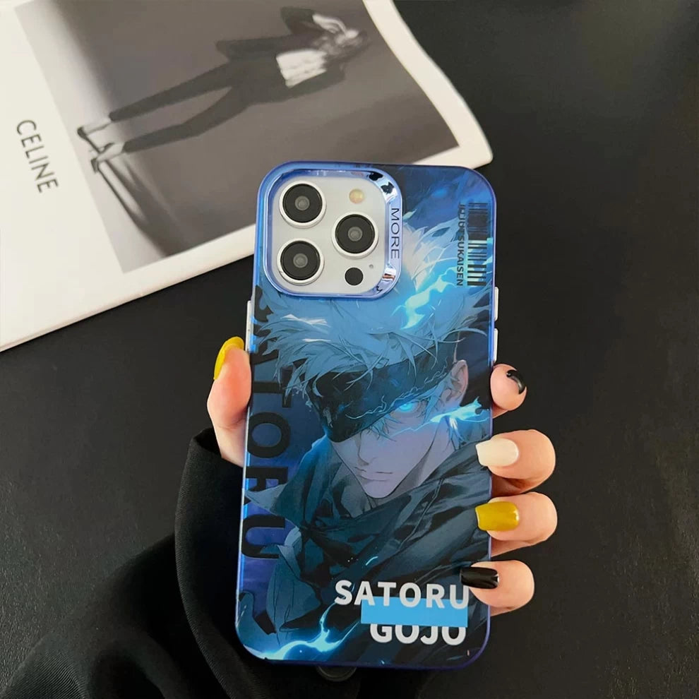 Anime Jujutsu Kaisen: Gojo Satoru Phone Case - Vers.2 (For iPhone)