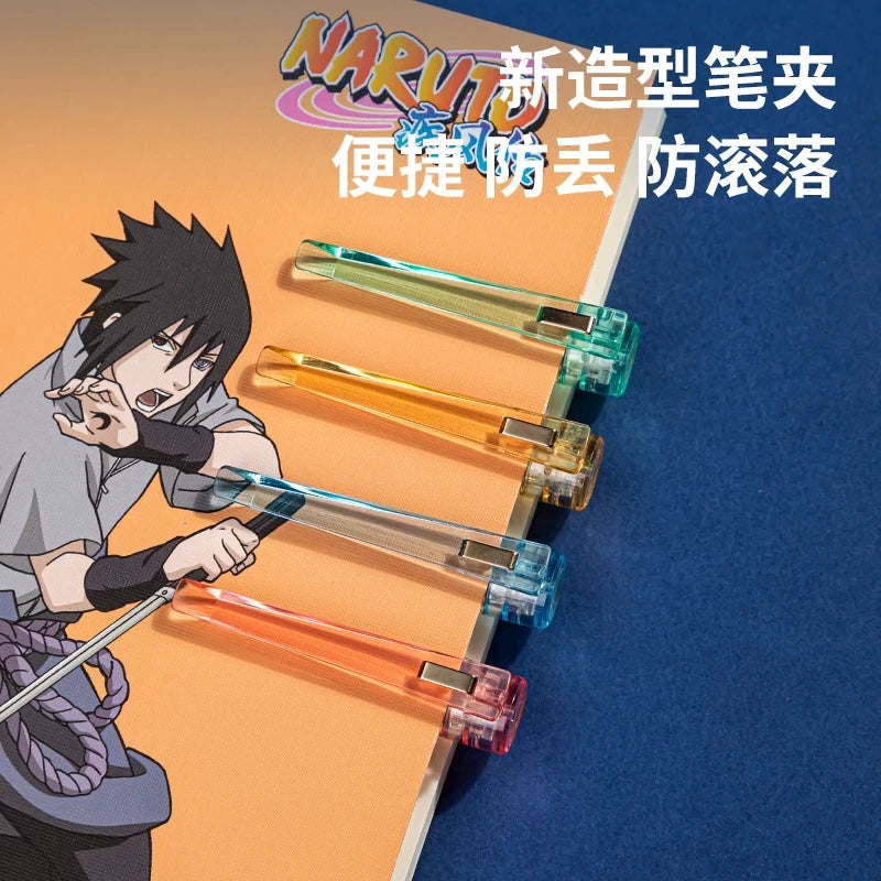 Naruto Gel Pen Set – 0.5mm Black Ink – Anime Stationery