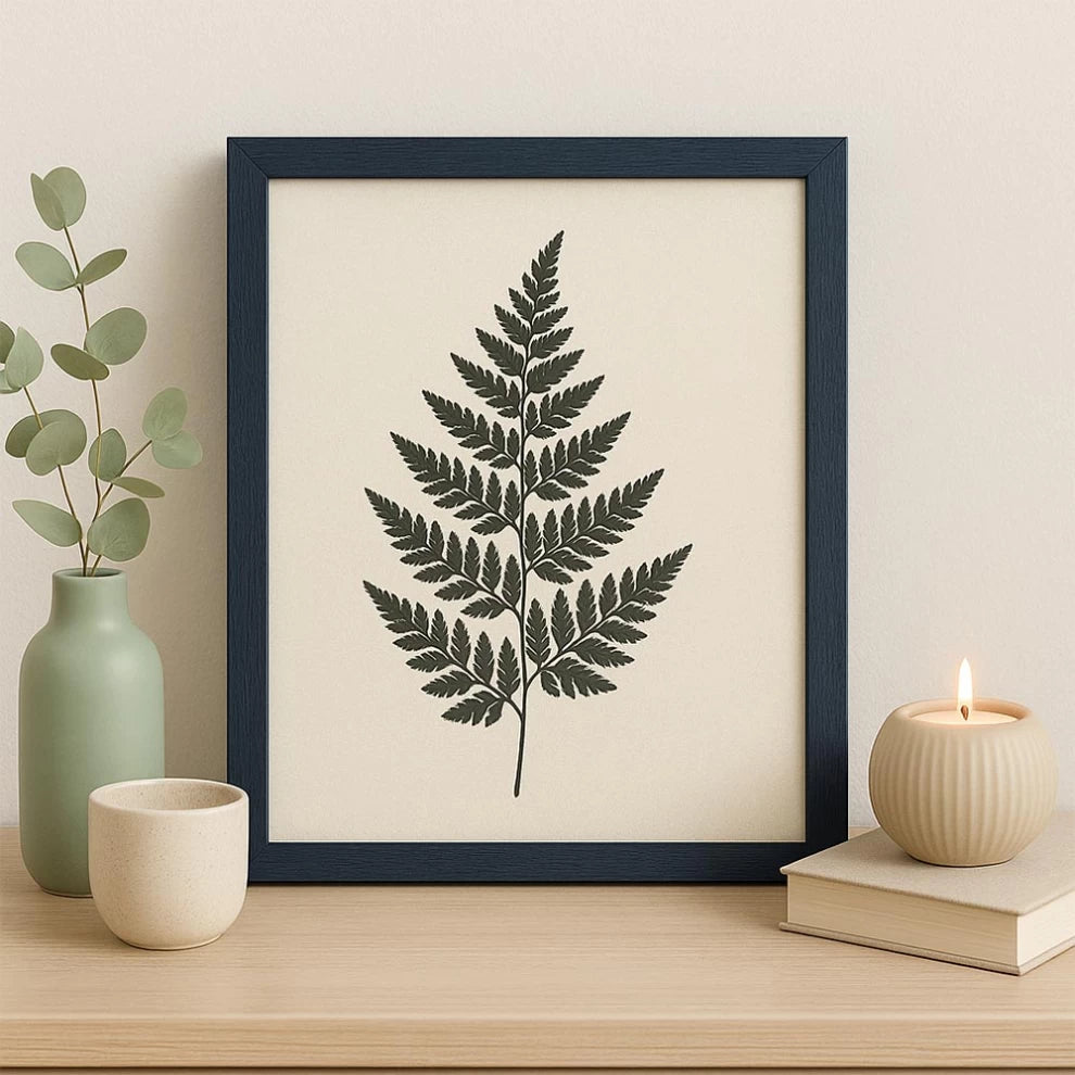 Black Photo Frame – 30x40 cm – Fiberboard – Without Acrylic