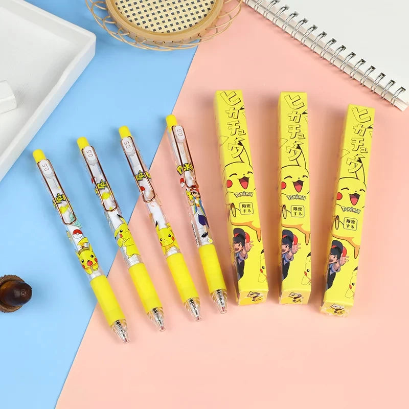 Anime Pokemon Creative Press Gel Pen Cute 0.5mm Black (1pcs Only)