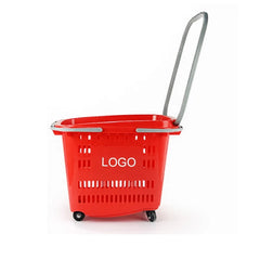 Plastic Handheld Shopping Basket – 30L Capacity