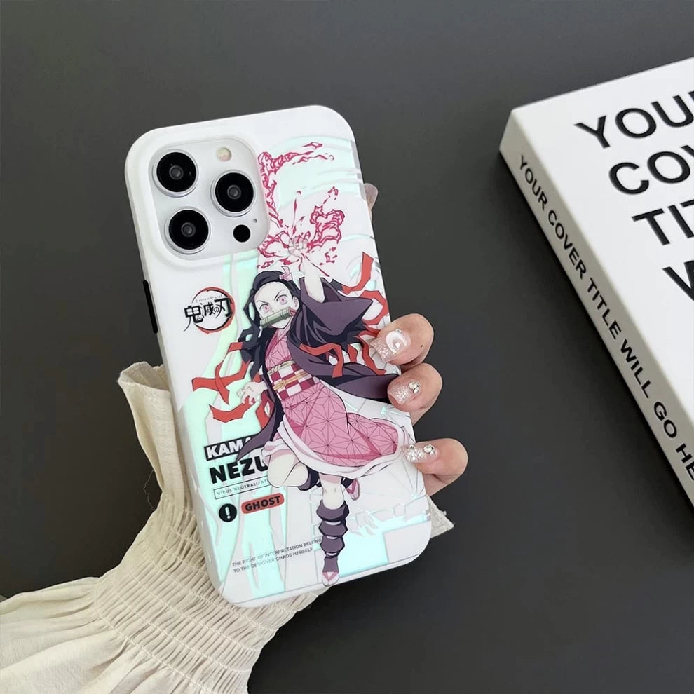 Anime Demon Slayer Nezuko Kamado Phone Case - Vers.1 (For iPhone)