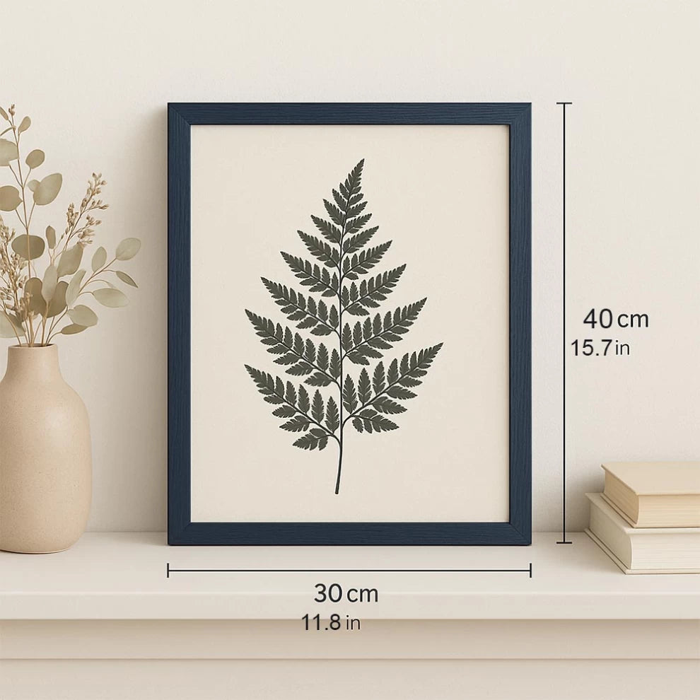 Black Photo Frame – 30x40 cm – Fiberboard – Without Acrylic