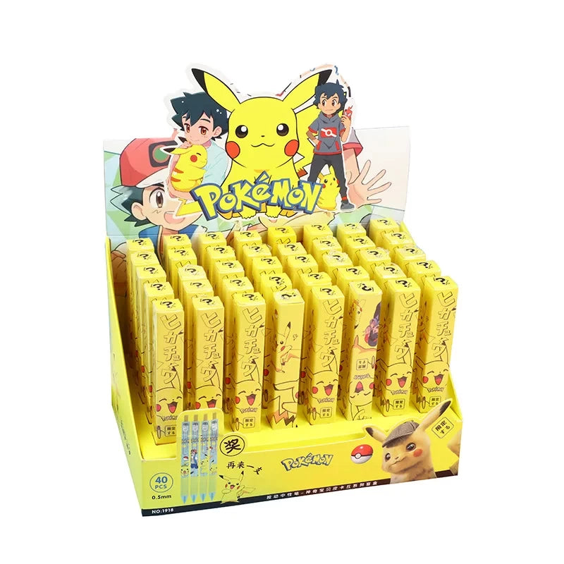 Anime Pokemon Creative Press Gel Pen Cute 0.5mm Black (1pcs Only)